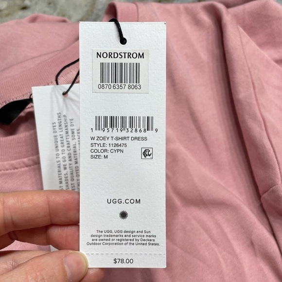 NWT UGG Zoey T-Shirt Dress Medium - Picture 5 of 11